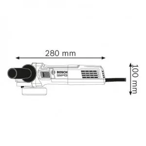 MEULEUSE D'ANGLE PROFESSIONNELLE GWS 9-115 S | 900 W, 115 MM | VITESSE VARIABLE Dinamitek 3