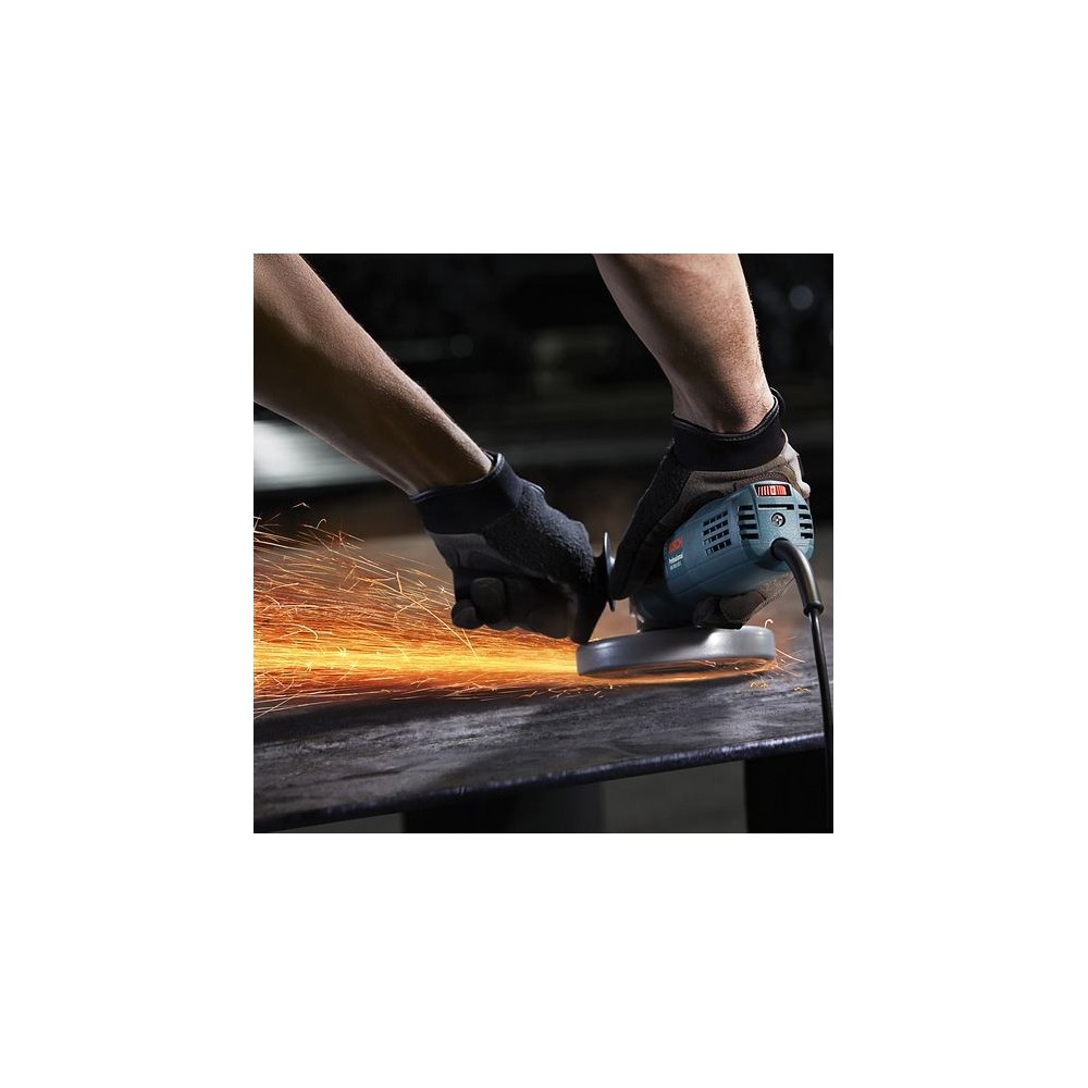 AMOLADORA ANGULAR GWS 9-115 S PROFESSIONAL DE 900 W Y 115 MM CON VELOCIDAD VARIABLE Dinamitek 4