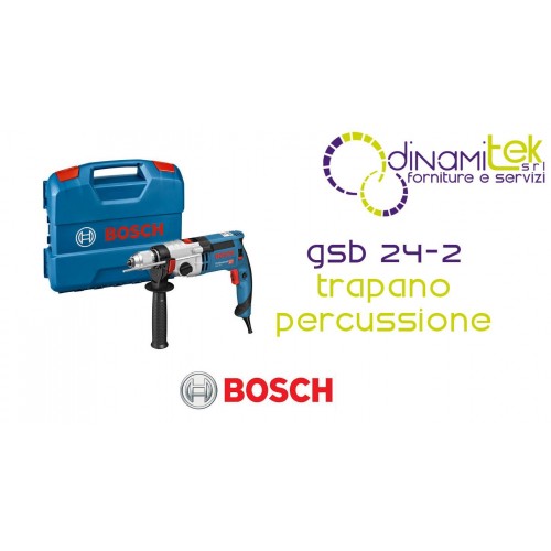 PERCEUSE PROFESSIONNELLE GSB 24-2 | 1100 W, 2 VITESSES | CONTRôLE ANTI-REBOND Dinamitek 1