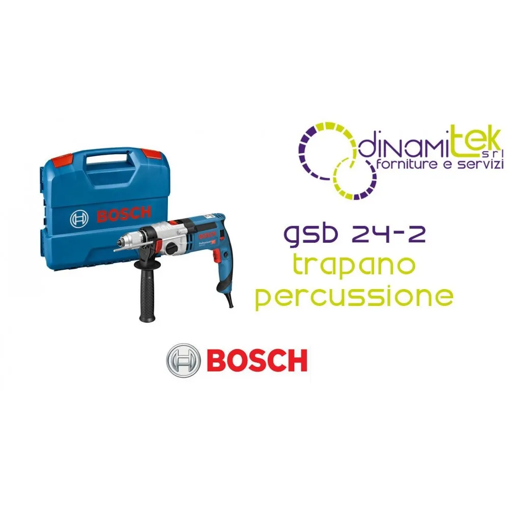 GSB 24-2 PROFESSIONAL DRILL | 1100W 2-SPEED | KICKBACK CONTROL Dinamitek 1