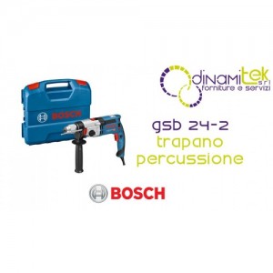 0.601.19C.801 GSB 24-2 TRAPANO CON PERCUSSIONE BOSCH Dinamitek 1