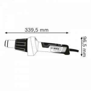 GHG 20-60 PROFESSIONAL | 2000-W-HEIßLUFTPISTOLE | 630 °C, 2 LEISTUNGSSTUFEN Dinamitek 3