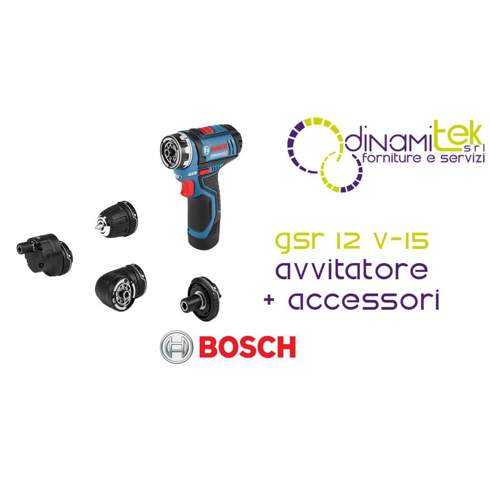 GSR 12V-15 PROFESSIONAL | COMPACT DRILL DRIVER | TWO 2.0AH BATTERIES Dinamitek 1
