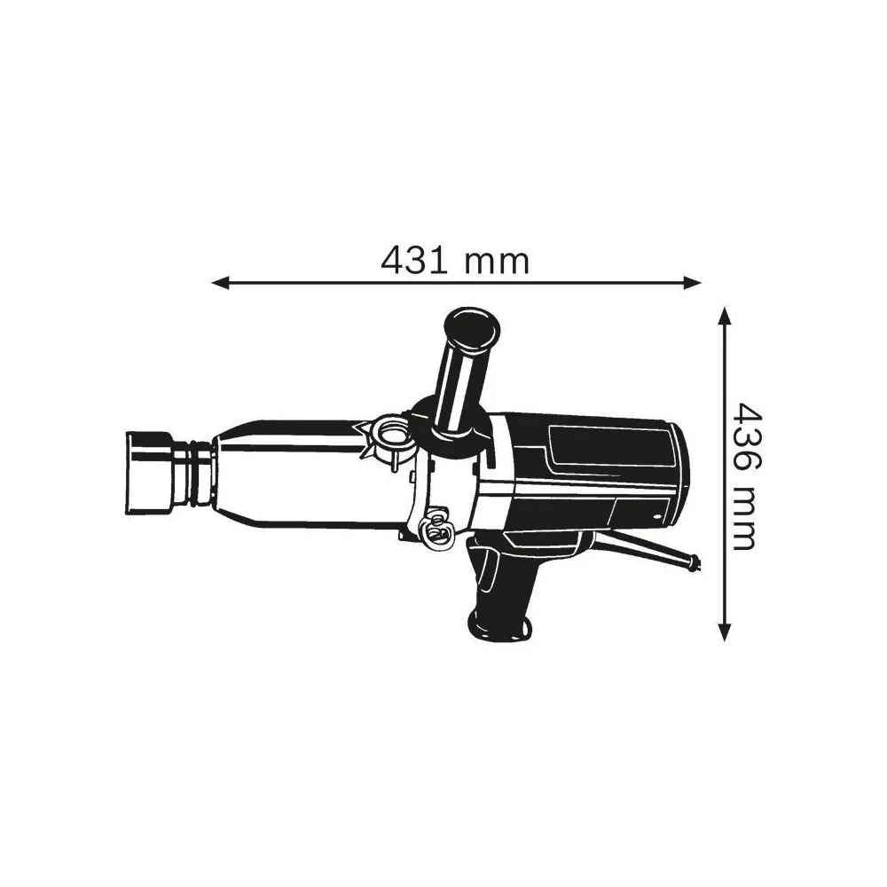 GDS 30 PROFESSIONAL 1000NM IMPACT WRENCH - 1'' SQUARE DRIVE (0.601.435.103) Dinamitek 4