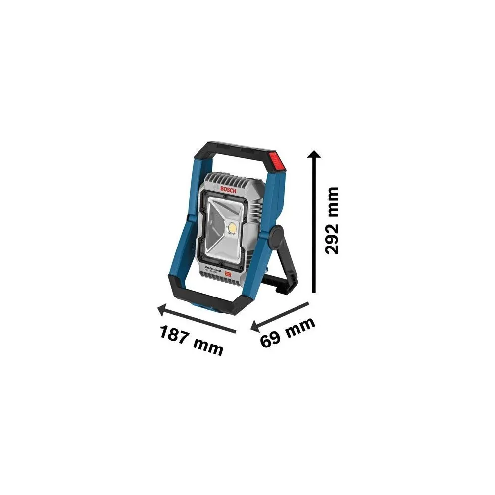 PHARE LED à PILES GLI 18V-1900 PROFESSIONNEL 1900LM (0.601.446.400) Dinamitek 4