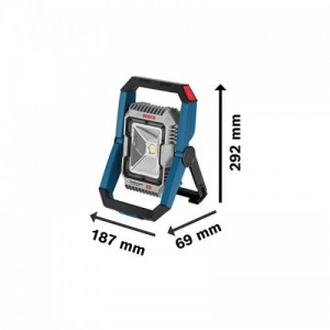 FARO LED A BATERíA GLI 18V-1900 PROFESSIONAL 1900LM (0.601.446.400) Dinamitek 4