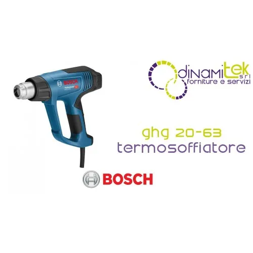 GHG 20-63 PROFESSIONELLE 2000W HEIßLUFTPISTOLE - 630°C (0.601.2A6.200) Dinamitek 1