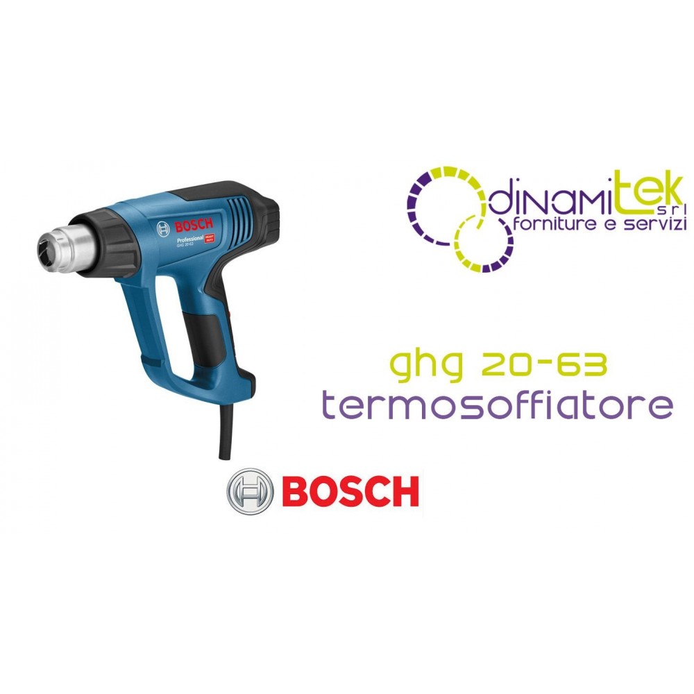 GHG 20-63 PROFESSIONELLE 2000W HEIßLUFTPISTOLE - 630°C (0.601.2A6.200) Dinamitek 1