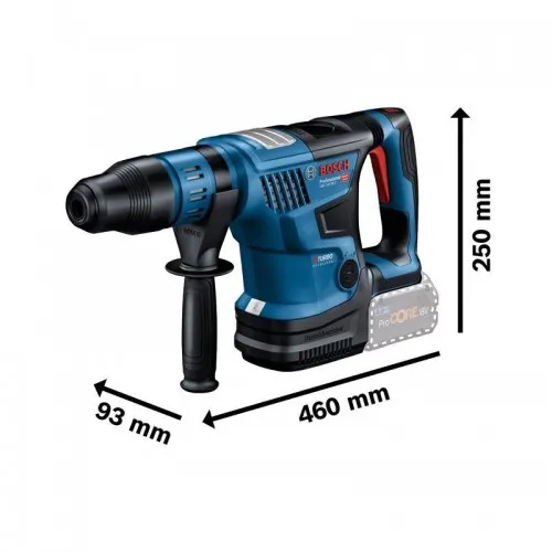GBH 18V-36C SDS MAX 7J TWIN TURBO HAMMER DRILL WITH 2X8AH BATTERIES (0.611.915.002) Dinamitek 4