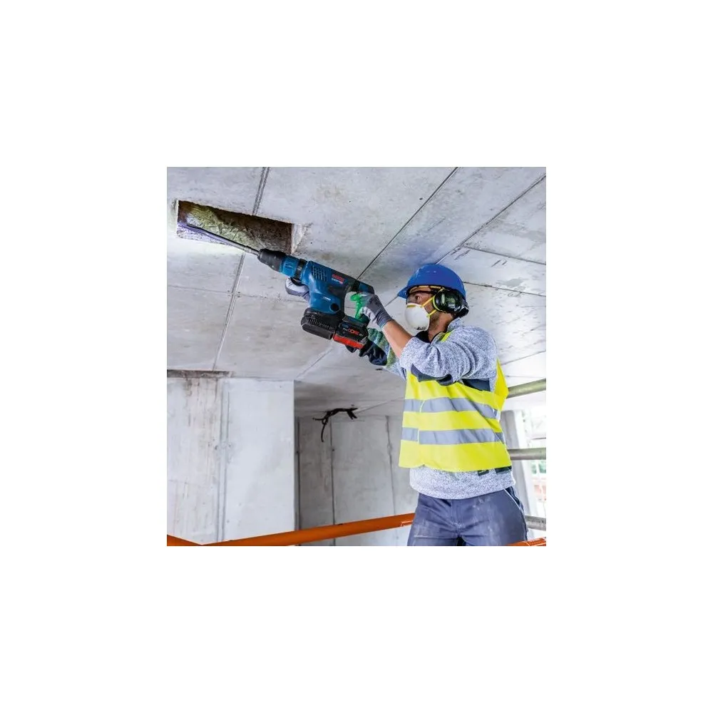 GBH 18V-36C SDS MAX 7J TWIN TURBO HAMMER DRILL WITH 2X8AH BATTERIES (0.611.915.002) Dinamitek 5