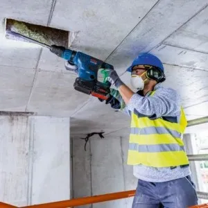 GBH 18V-36C SDS MAX 7J TWIN TURBO HAMMER DRILL WITH 2X8AH BATTERIES (0.611.915.002) Dinamitek 5