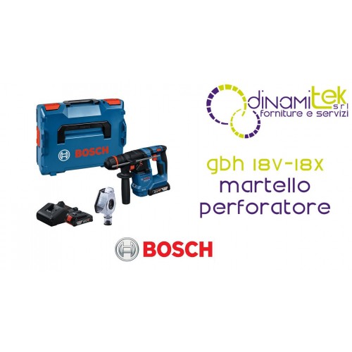 0.611.927.101 GBH 18V-18X MARTELLO PERFORATORE A BATTERIA BOSCH Dinamitek 1