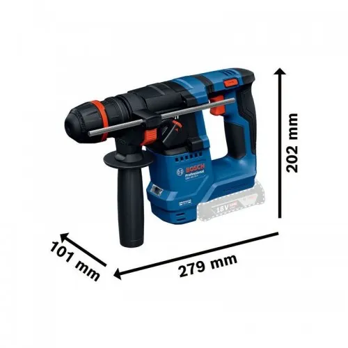 GBH 18V-18 X ONECHUCK 1.5J CORDLESS HAMMER DRILL (0.611.927.101) Dinamitek 3
