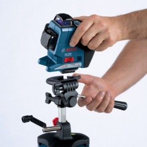 TRéPIED PROFESSIONNEL BT 250 1/4&QUOT; - HAUTEUR RéGLABLE JUSQU'à 250 CM (0.601.096.A00) Dinamitek 3