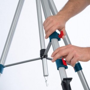 TRéPIED PROFESSIONNEL BT 250 1/4&QUOT; - HAUTEUR RéGLABLE JUSQU'à 250 CM (0.601.096.A00) Dinamitek 5