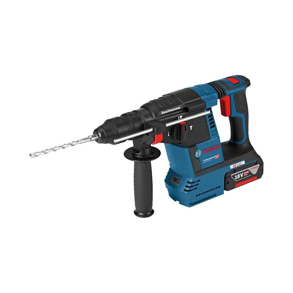 KIT PROFESSIONNEL BOSCH GBH 18V-26 F AVEC 2 BATTERIES PROCORE 5,5 AH ET MANDRIN AUTOSERRANT Dinamitek 2