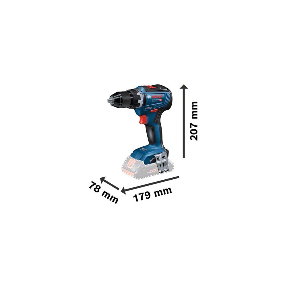 0.601.9H5.200 GSR 18V-55 TRAPANO AVVITATORE A BATTERIA BOSCH Dinamitek 4