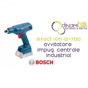 EXACT ION 12-700 INDUSTRIAL | 18V 12NM SCREWDRIVER | AUTOMATIC CLUTCH Dinamitek 1
