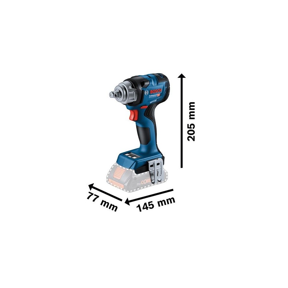 0.601.9L5.001 GDS 18V-330 HC AVVITATORE AD IMPULSI BOSCH Dinamitek 3