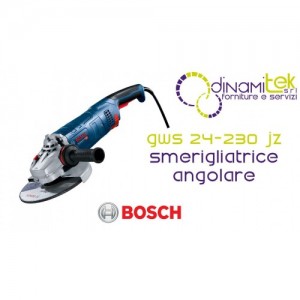 0.601.8C3.300 GWS 24-230 JZ SMERIGLIATRICE ANGOLARE BOSCH Dinamitek 1