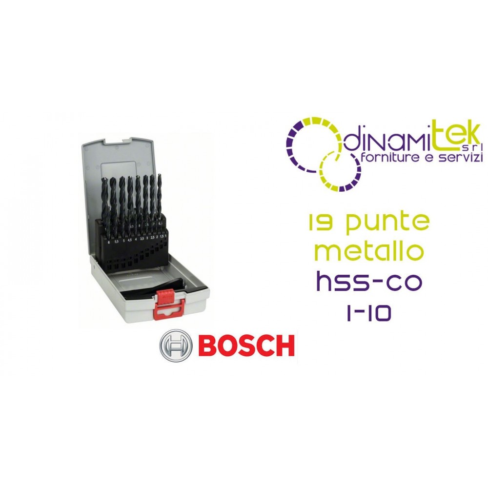 2.608.587.012 SERIE PUNTE HSS-R 1-10 19X BOSCH Dinamitek 1