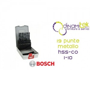 SET MIT 19 BOSCH HSS-R PROBOX BOHRERN FüR METALL DIN 338 2608587012 Dinamitek 1