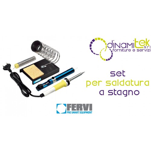 FERVI 0037 SET PER SALDATURA A STAGNO Dinamitek 1