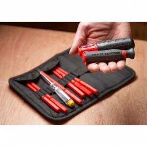 TOURNEVIS ISOLé STANLEY FATMAX VDE | LAMES INTERCHANGEABLES | COFFRET DE 10 PIèCES Dinamitek 4