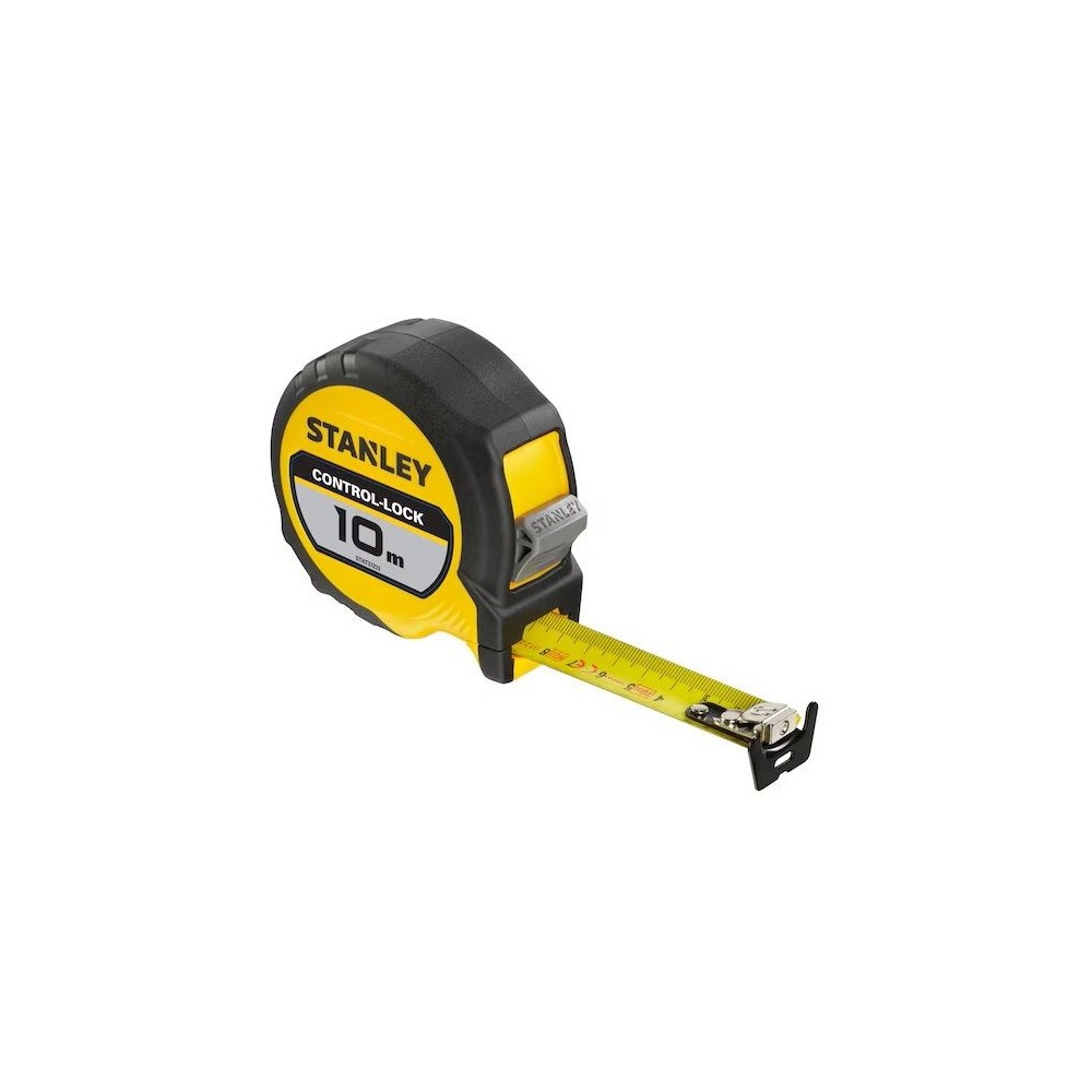 CINTA MéTRICA STANLEY CONTROL-LOCK DE 10 M | 25 MM | BLADE ARMOR | CLASE II Dinamitek 2