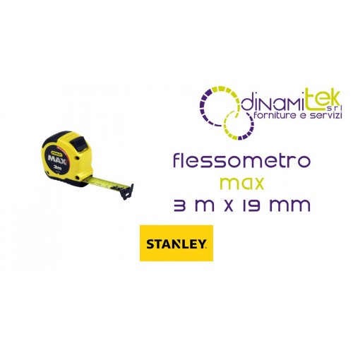 MAX 0-| 3M X 19MM | MYLAR COATING | CLASS II 33-918 STANLEY Dinamitek 1