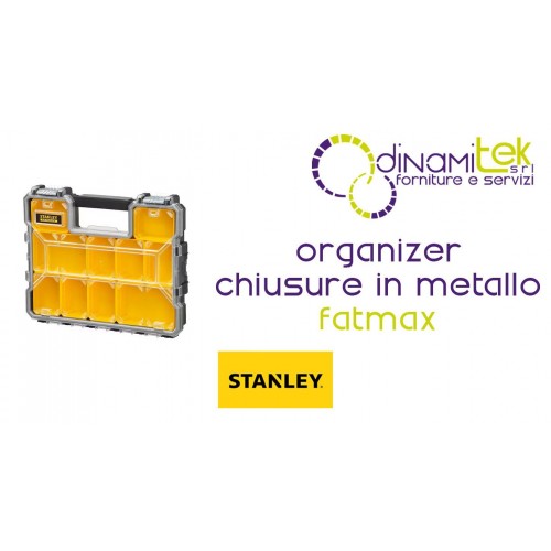 FATMAX LOW ORGANIZER | IP53 | 10 TRAYS | PRO-STACK 1-97-517 STANLEY Dinamitek 1