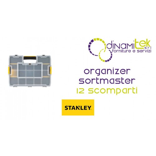SORTIERMASCHINEN-ORGANIZER | 12 FäCHER | 1024 KONFIGURATIONSMöGLICHKEITEN 1-94-745 STANLEY Dinamitek 1