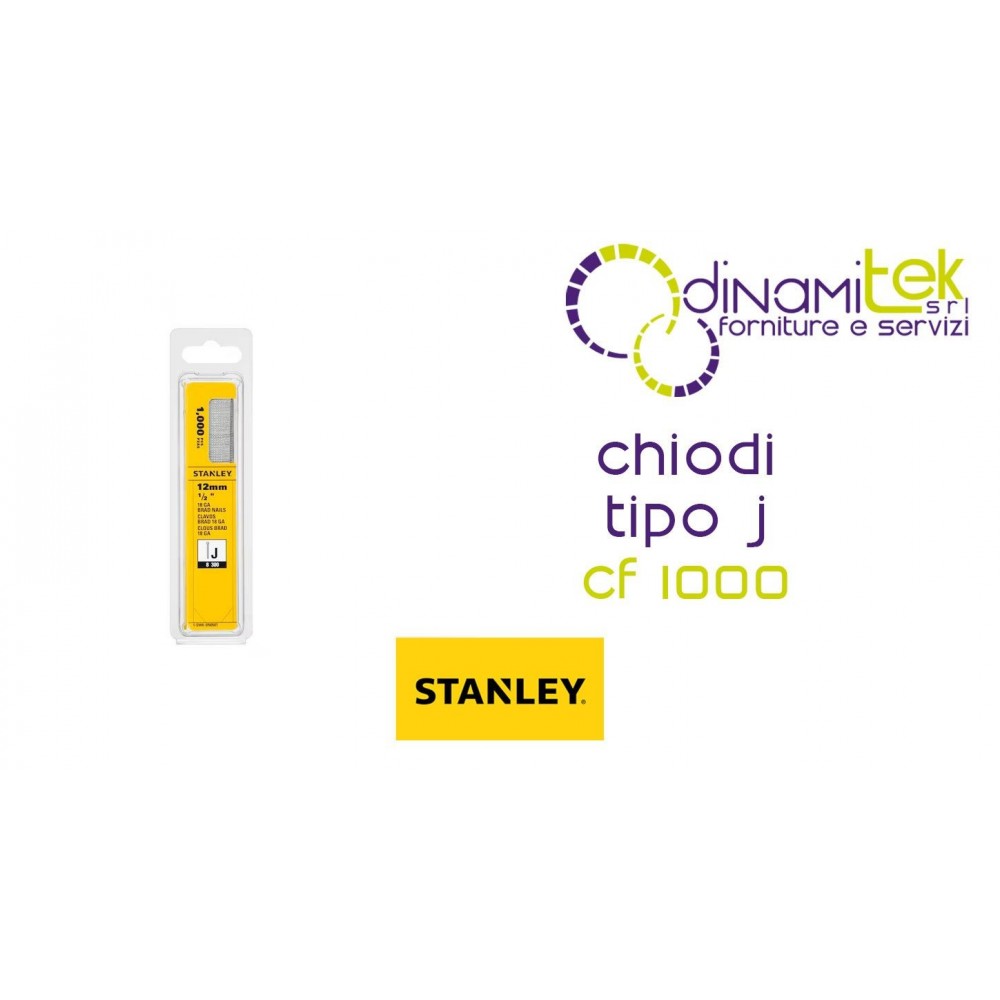 STANLEY 1-SWK-BN050T CHIODI TIPO J CF 1000 Dinamitek 1