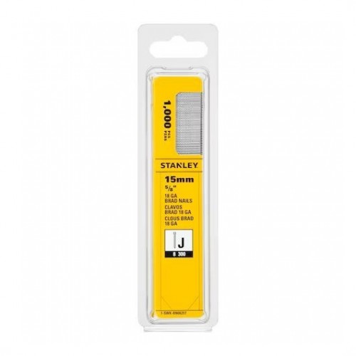 CLOUS DE TYPE J | 1000 PIèCES | ACIER GALVANISé 1-SWK-BN0625T STANLEY Dinamitek 2