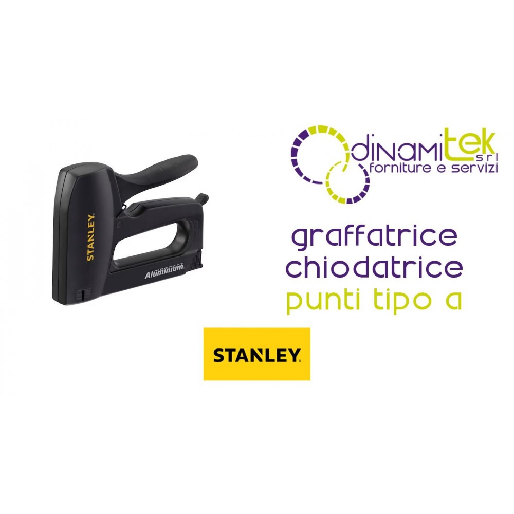 STANLEY TR150L TACKER UND NAGLER | ALUMINIUM | STöRUNGSFREI Dinamitek 1