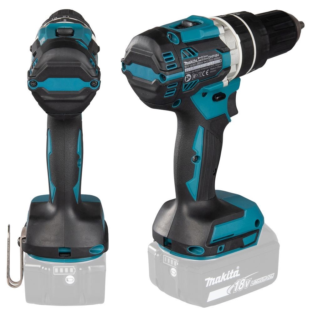 MAKITA DHP484ZJ - 18V LXT IMPACT DRILL DRIVER - BL MOTOR - MACHINE BODY Dinamitek 4