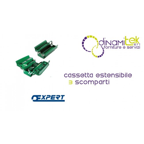 809V3000 009/3V CASSETTA ESTENSIBILE A 3 SCOMPARTI PASTORINO EXPERT