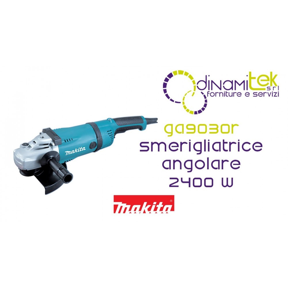 MAKITA GA9030R - 230 MM ANGLE GRINDER - 2,400 W - AVT SYSTEM Dinamitek 1