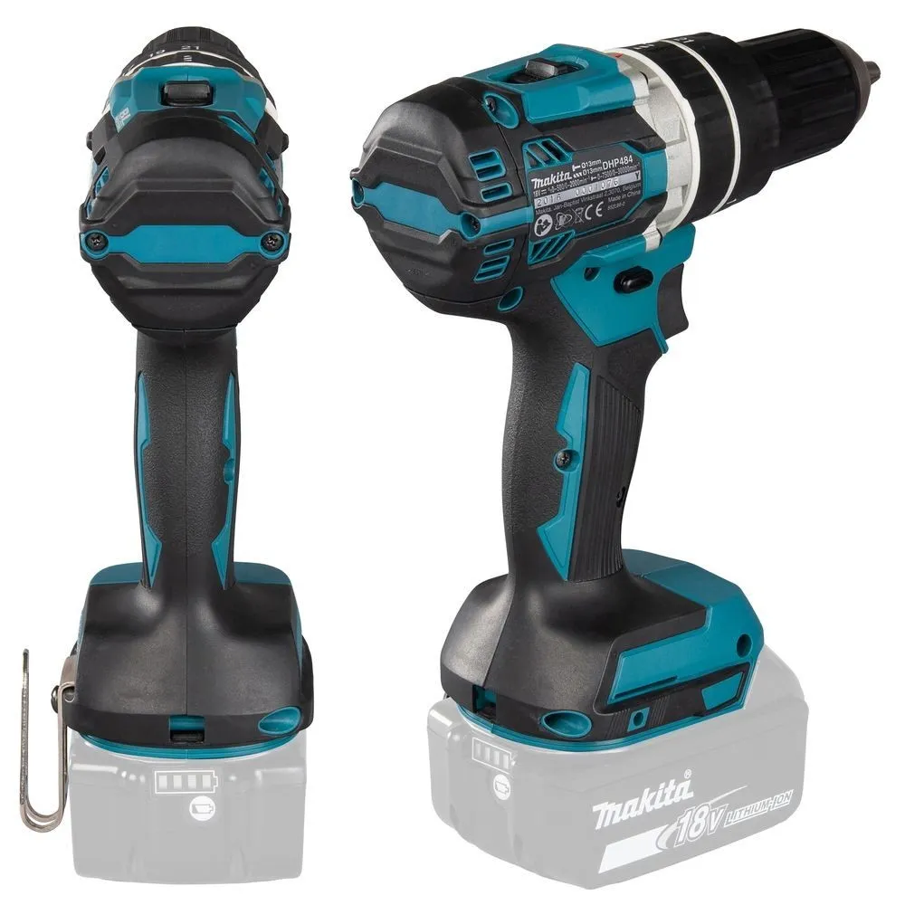 MAKITA DHP484ZJ TRAPANO AVVITATORE CON PERCUSSIONE LXT Dinamitek 4