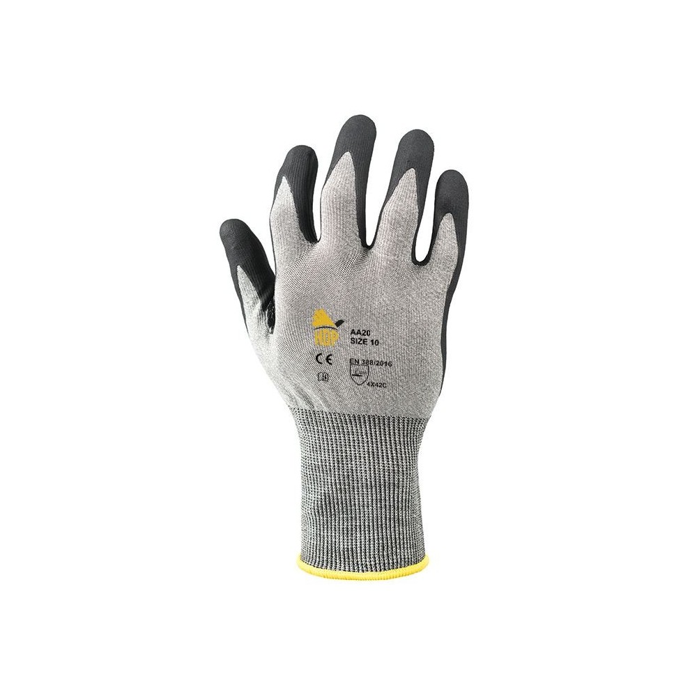HDP AA20 GUANTO ANTITAGLIO C 18G NITRILE Dinamitek 2