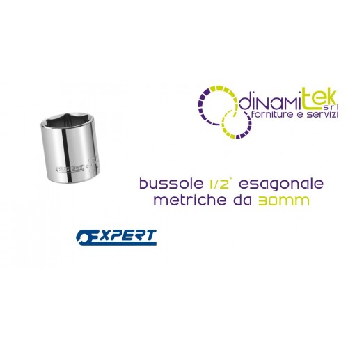 E117257 BUSSOLE 1/2" ESAGONALE METRICHE 30 mm PASTORINO EXPERT