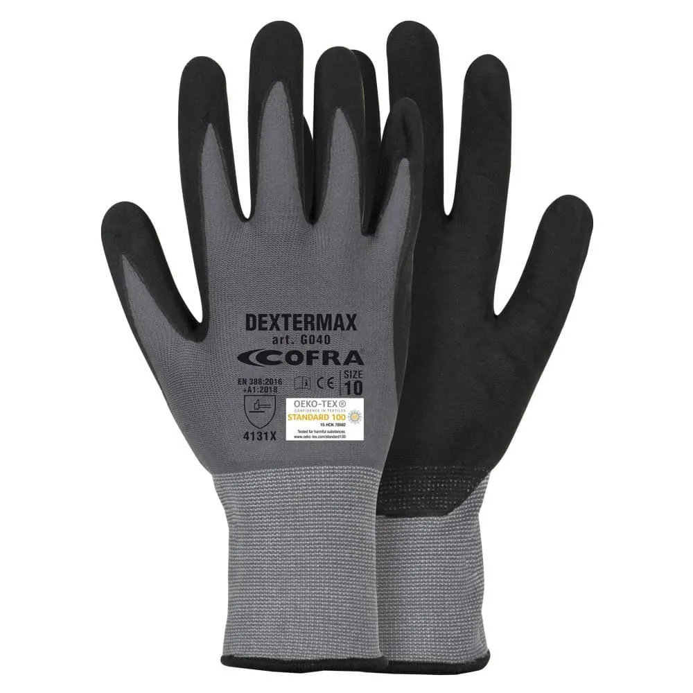 COFRA DEXTERMAX GUANTO NITR PU IDRO 15G Dinamitek 2