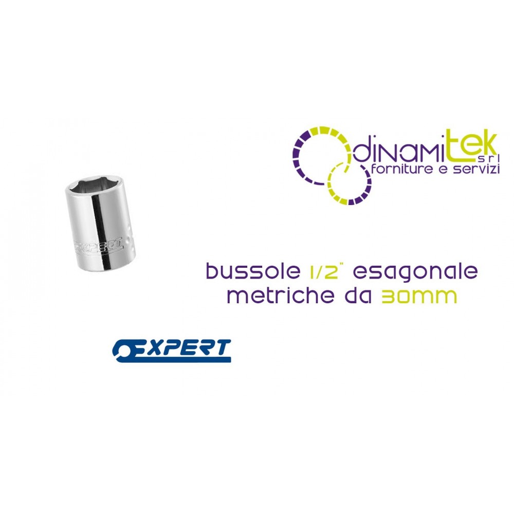 E117257 SOCKETS 1/2" - SECHSKANT, METRISCH 30 MM PASTORINO EXPERT Dinamitek 2
