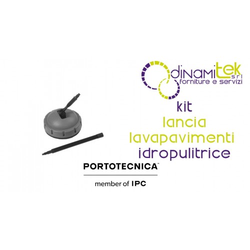 KIT DE LANCE DE SOL KTRI40324 POUR NETTOYEUR HAUTE PRESSION PORTOTECNICA Dinamitek 1
