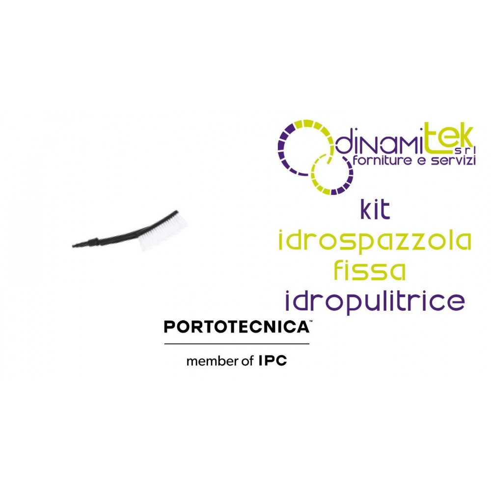 KIT DE BROSSE à EAU FIXE IPC - ACCESSOIRE D'ORIGINE KTRI40330 PORTOTECNICA Dinamitek 1