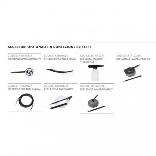 IPC ROHRREINIGUNGSSET – ORIGINALZUBEHöR KTRI40327 PORTOTECNICA Dinamitek 3