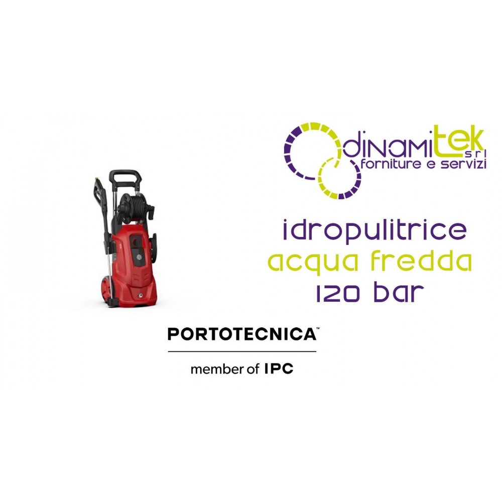 NETTOYEUR HAUTE PRESSION à EAU FROIDE IPC PORTOTECNICA G132 I 1207 A 120 BARS Dinamitek 1