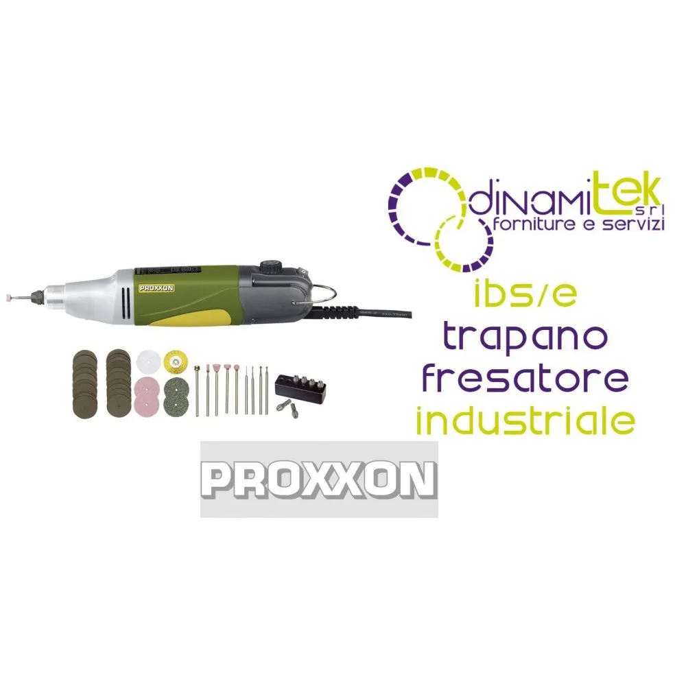 PROXXON IBS/E INDUSTRIAL DRILL/MILLER - PRECISION DIE-CAST ALUMINUM Dinamitek 1