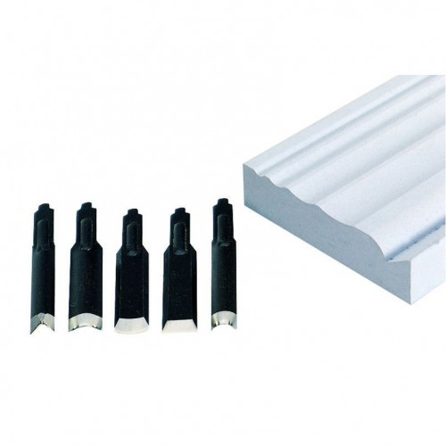 INSERTS DE BURIN DE RECHANGE PROXXON 28572 POUR MSG - LOT DE 5 Dinamitek 2