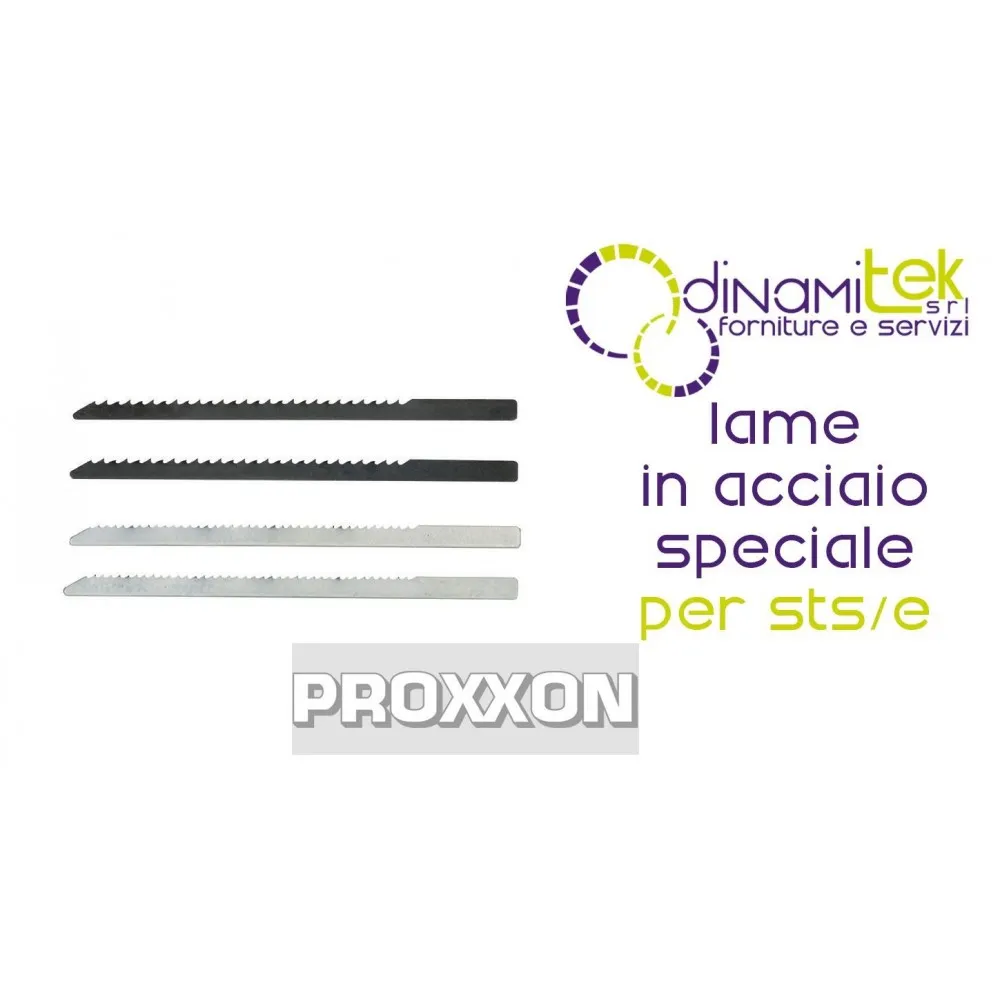 28054 PROXXON SPEZIALSTAHL-STICHSäGEBLäTTER FüR STS/E - 2 STüCK Dinamitek 1